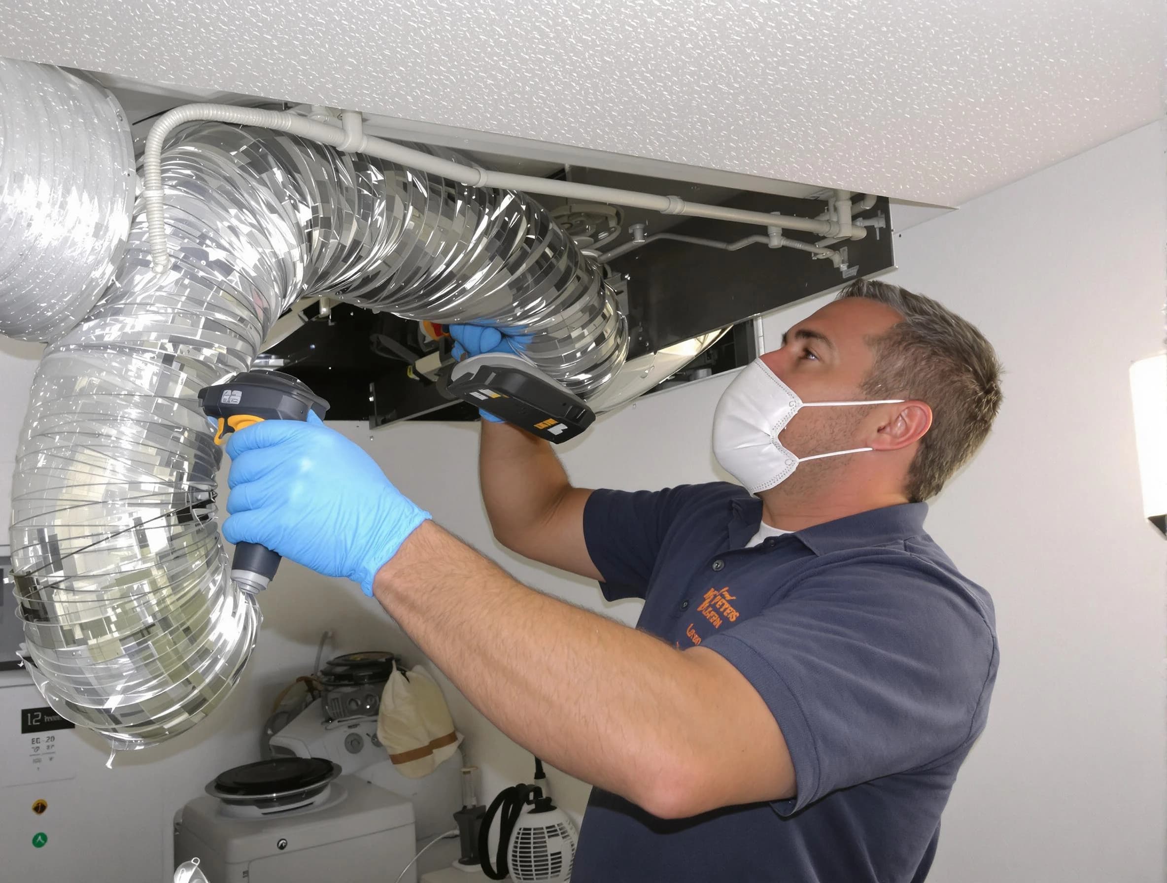 Edgewood Dryer Vent Cleaning professional performing thorough residential dryer vent cleaning in Edgewood