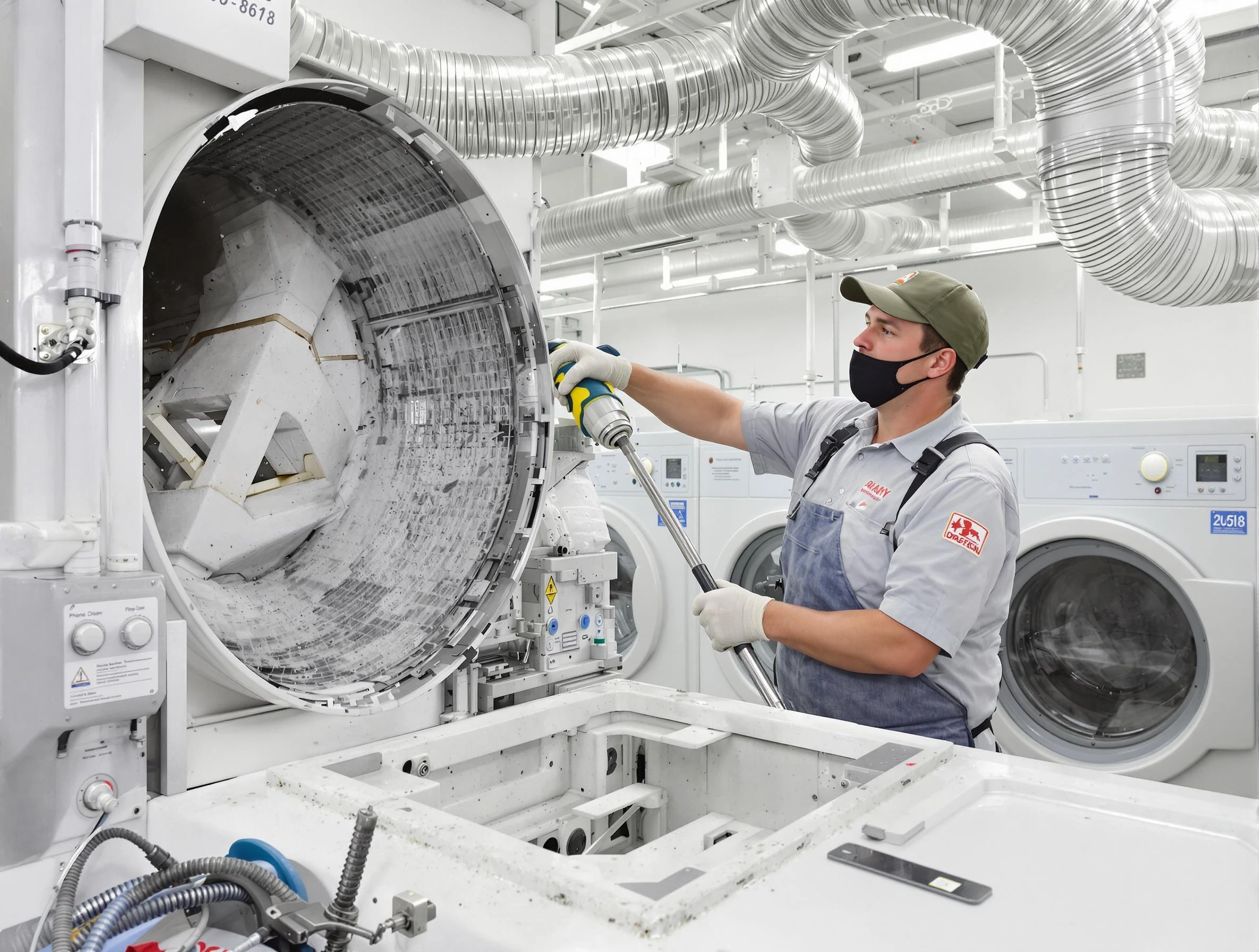 Commercial Dryer Vent Cleaning in Edgewood