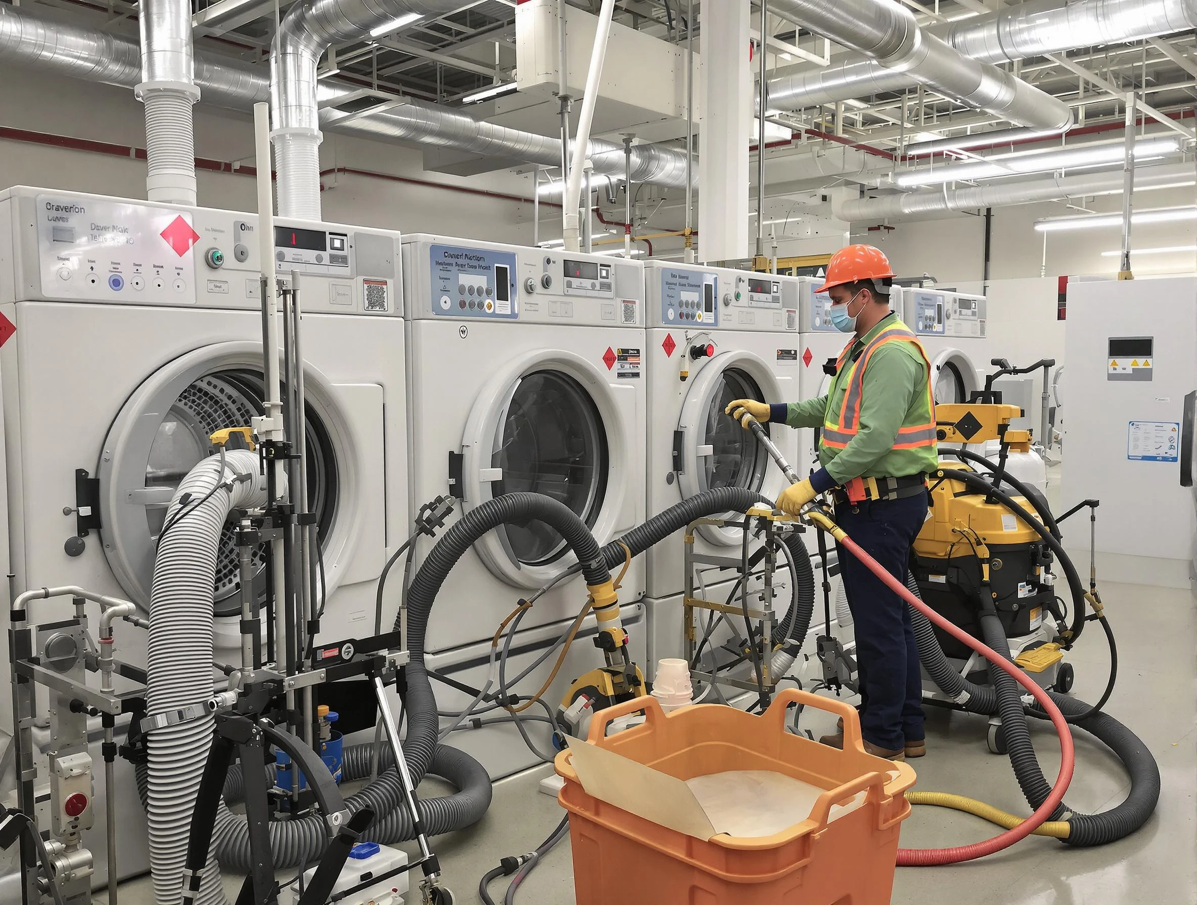 Commercial-grade dryer vent cleaning by Edgewood Dryer Vent Cleaning in Edgewood