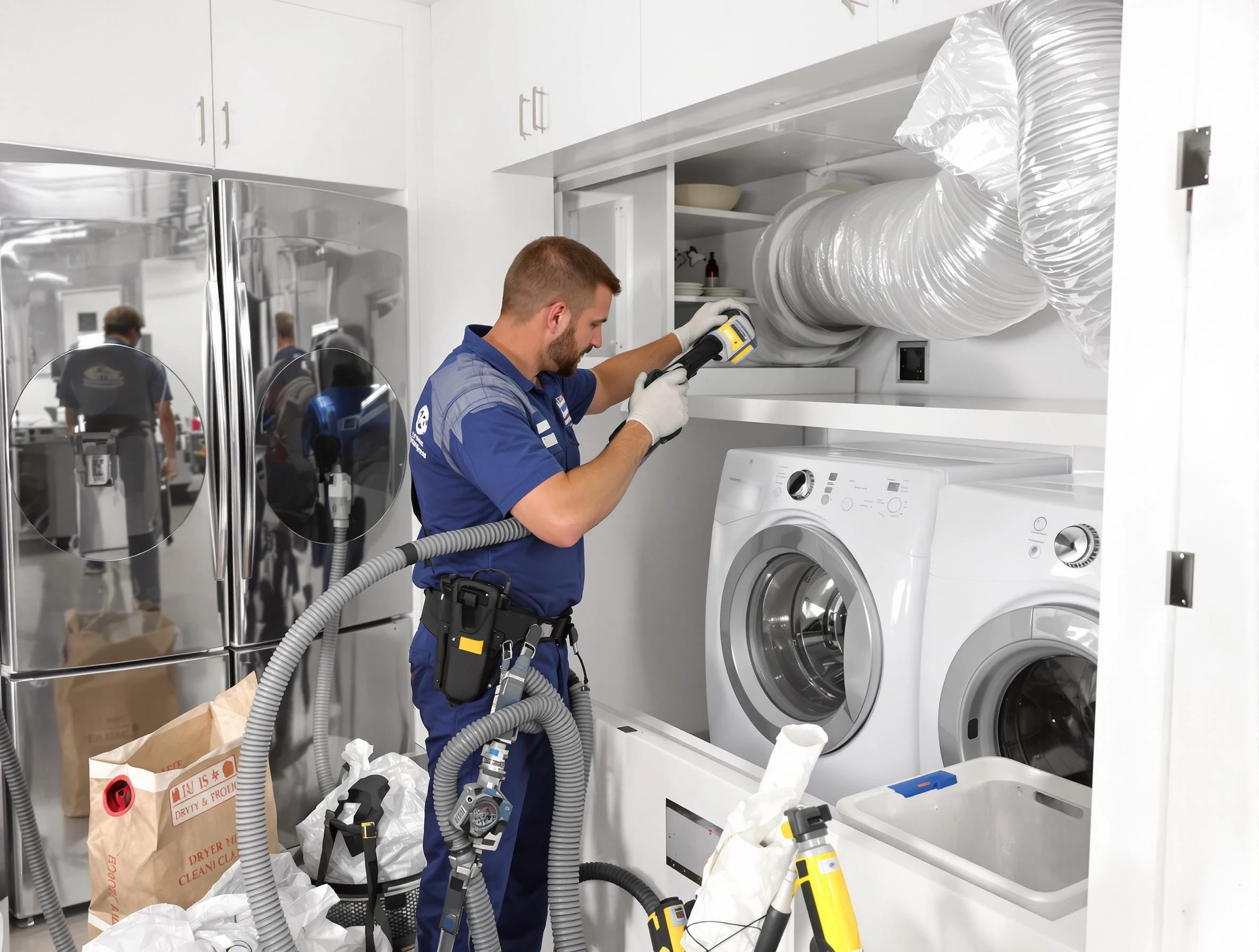 Professional duct cleaning by Edgewood Dryer Vent Cleaning in Edgewood