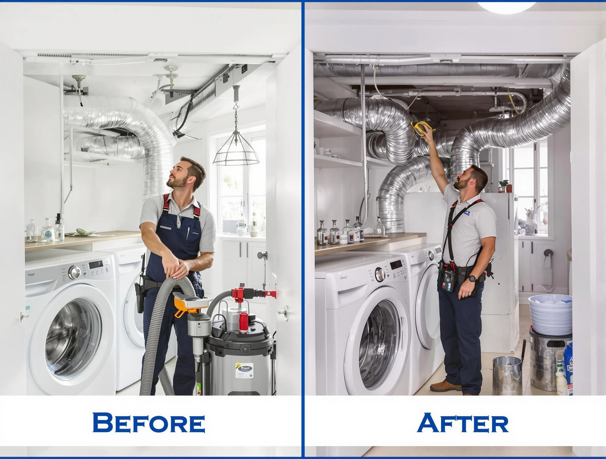 Expert gas dryer vent cleaning by Edgewood Dryer Vent Cleaning in Edgewood